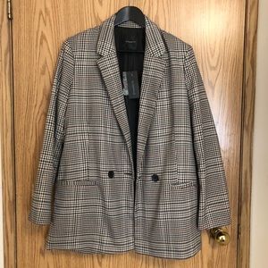 Plaid blazer
